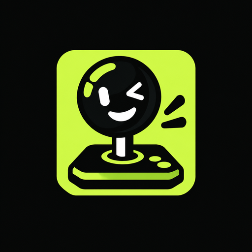 The smiling Joking Joystick app icon