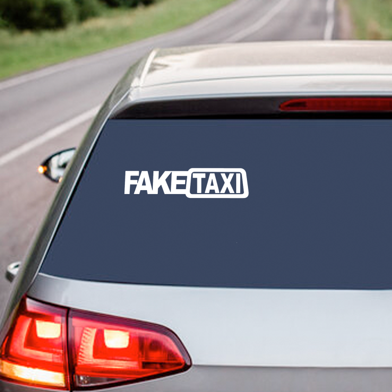 Fake Taxi - Vinyl Decal