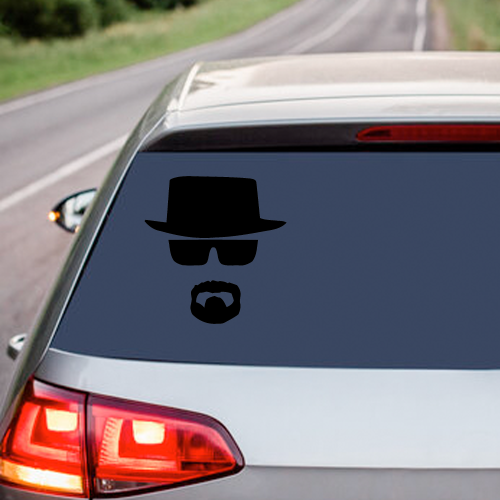 Heisenberg Breaking Bad - Vinyl Decal