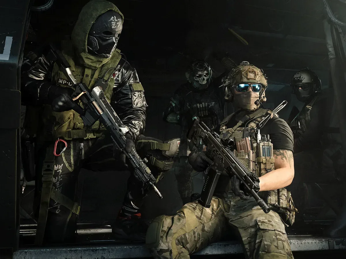 Call of Duty multiplayer soldier representing anti-cheat enforcement