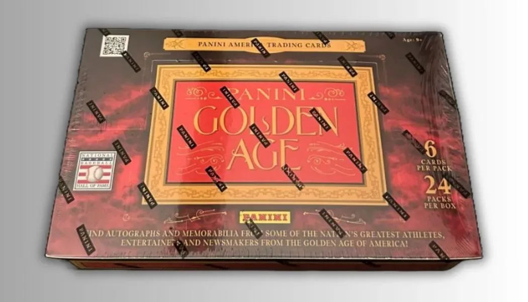 2012 Panini Golden Age Baseball cards featuring mixed sports and historical subjects