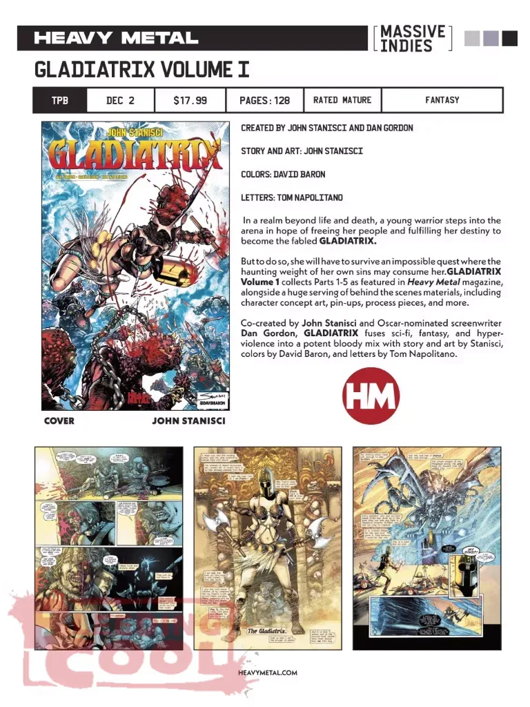 Heavy Metal December 2026 Solicits