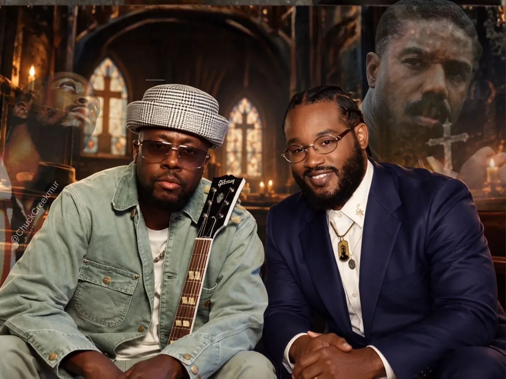 Wyclef Jean discussing the church-and-music themes that resonated with him in Ryan Coogler’s Sinners