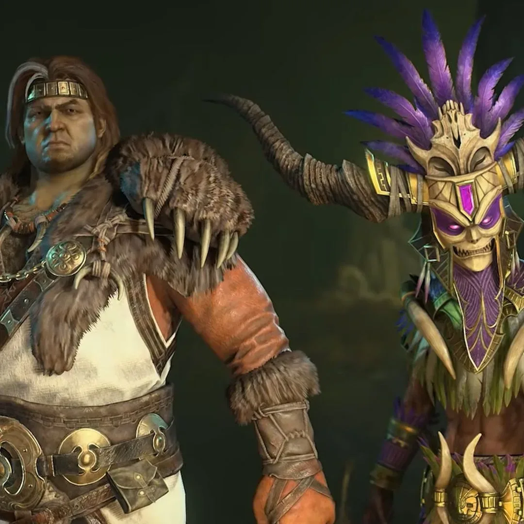 Diablo 5 followers gathered around a mobile caravan camp