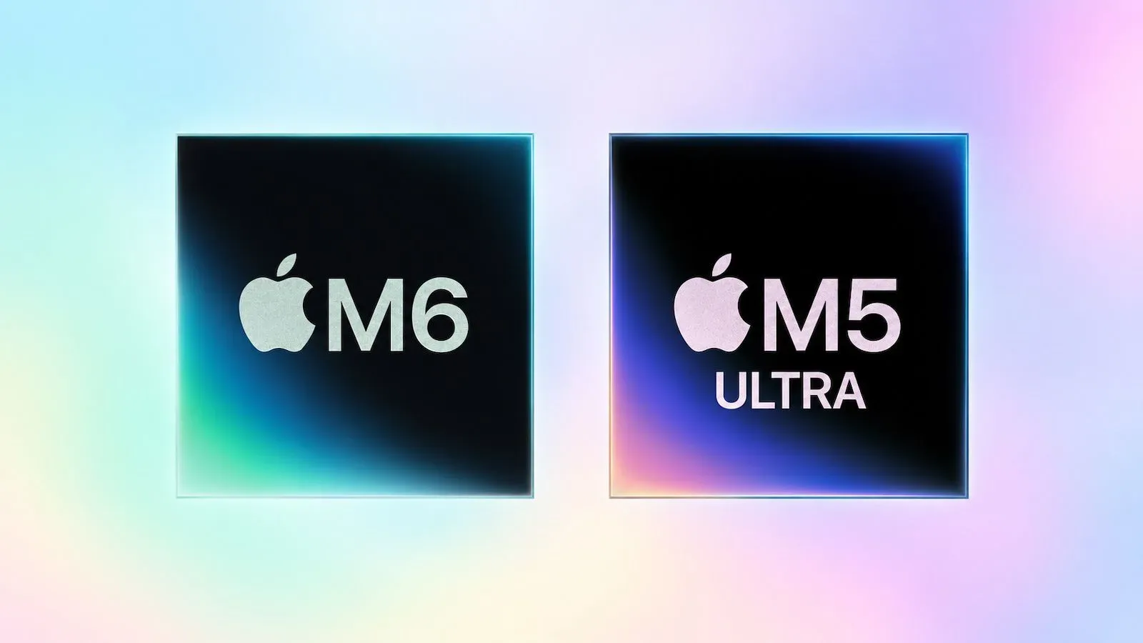 Geekbench 7 graphics benchmark comparison for Apple M5 Ultra, M3 Ultra, M6 and M5 chips