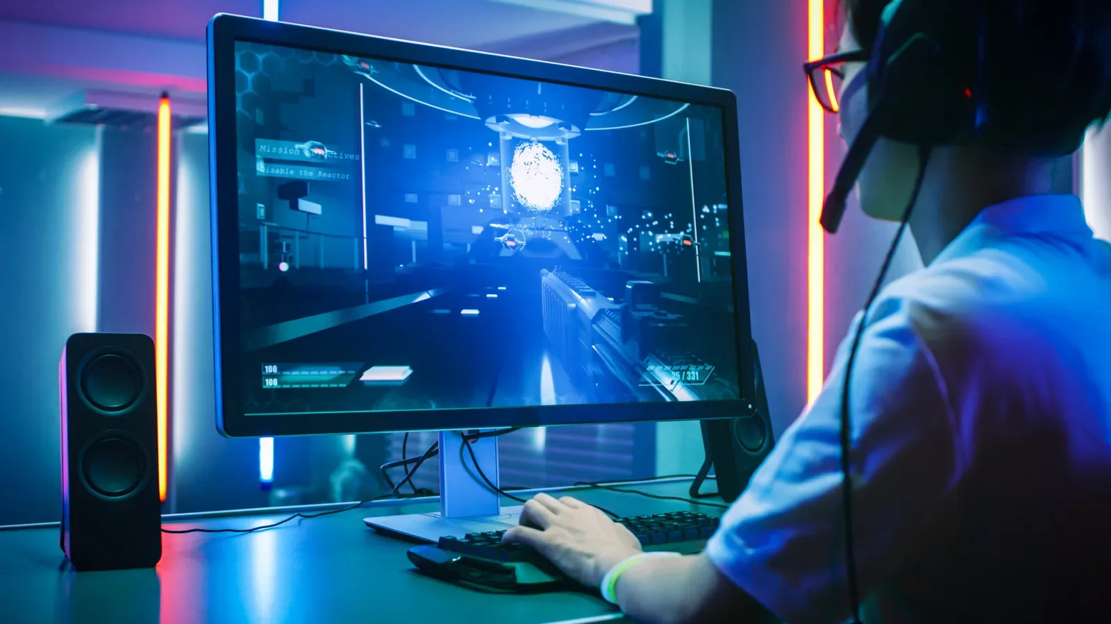 PC game graphics menu showing performance-focused settings