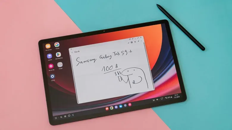Samsung Members app diagnostic tools on a Galaxy tablet screen