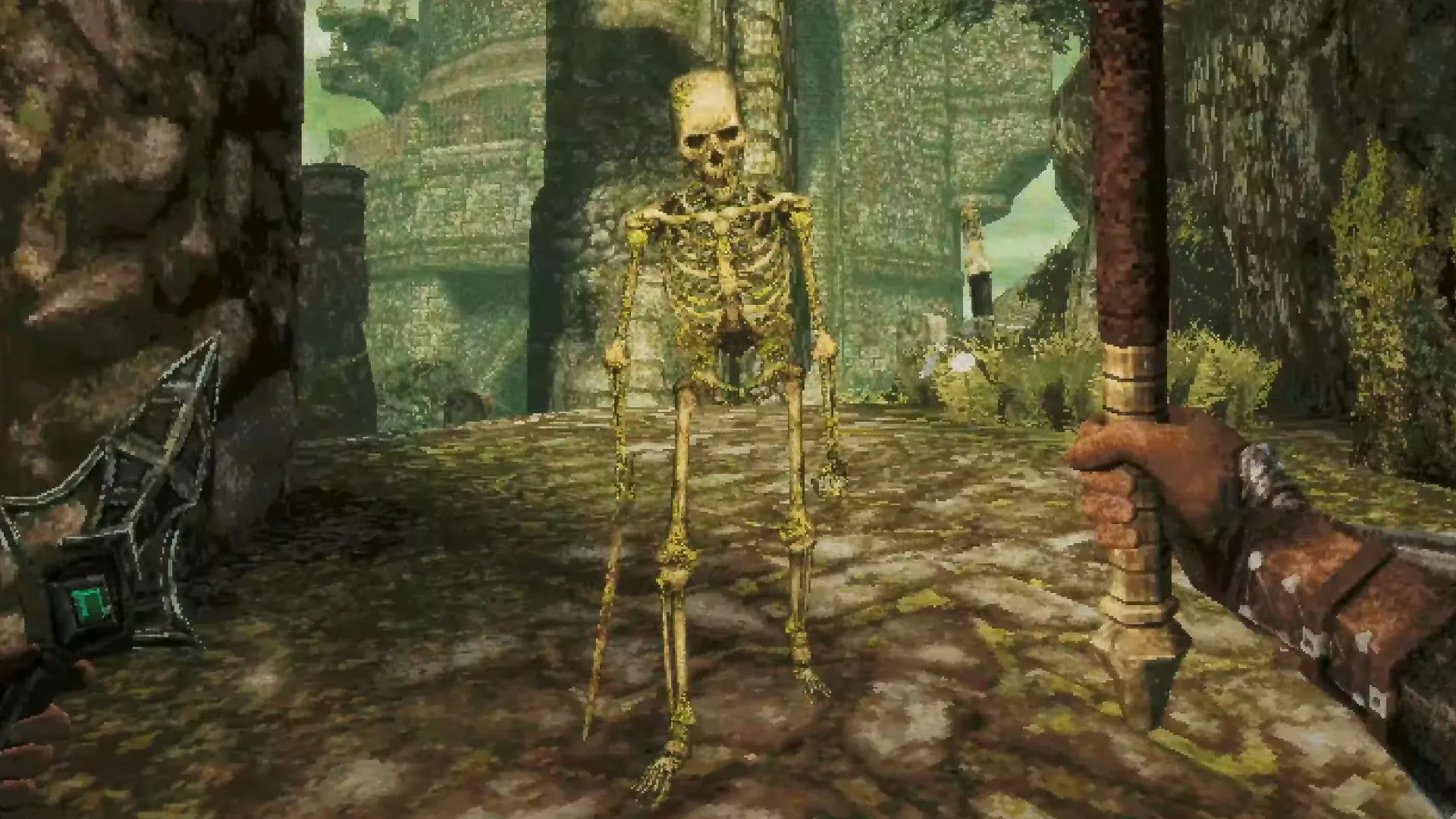 Queen’s Domain first-person retro-fantasy island environment