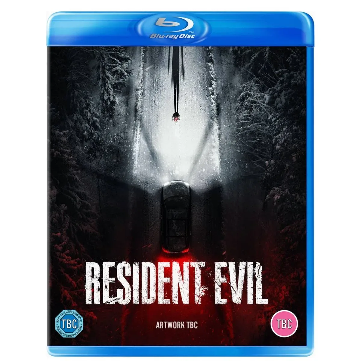 Image of the Resident Evil 2026 Blu-ray on a white background.