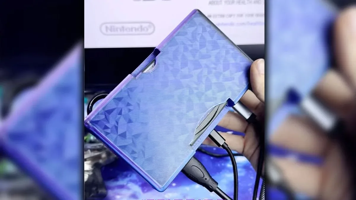 Dual Station prototype built around an original Nintendo DS motherboard with HDMI output