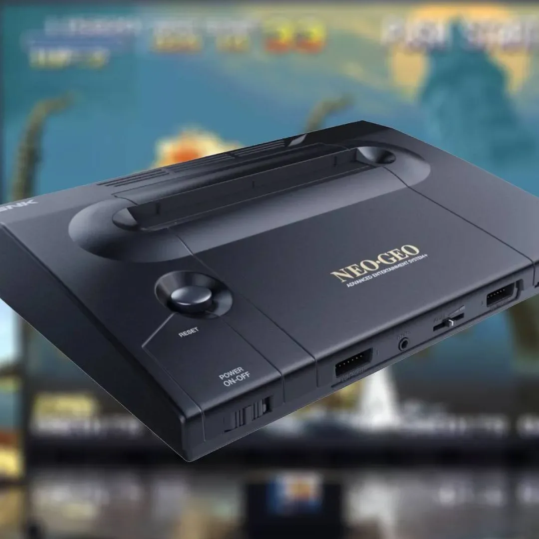 Neo Geo AES+ cartridge hardware using redesigned flash-memory support