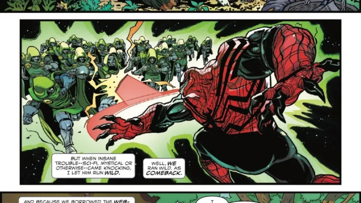 The Amazing Venom #1 cover featuring Fred Myers as Comeback