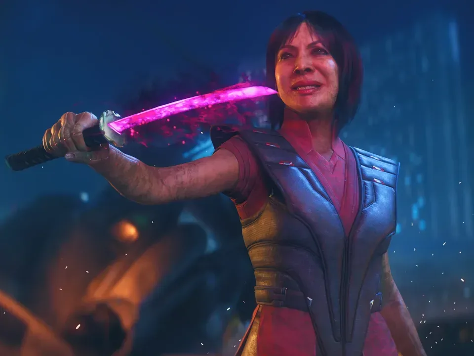 Wolverine facing Lady Deathstrike in Insomniac’s PS5 game