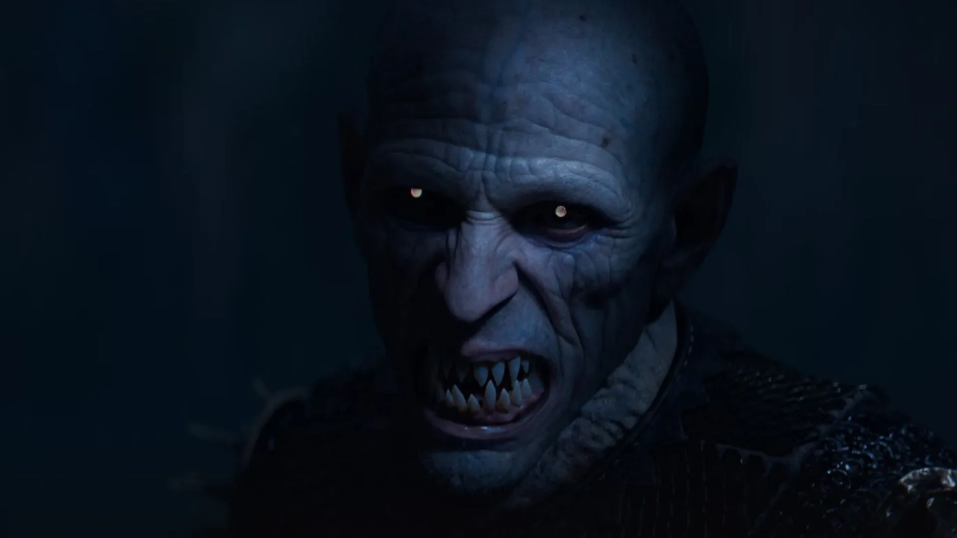 The Blood of Dawnwalker character overlooking a dark fantasy landscape