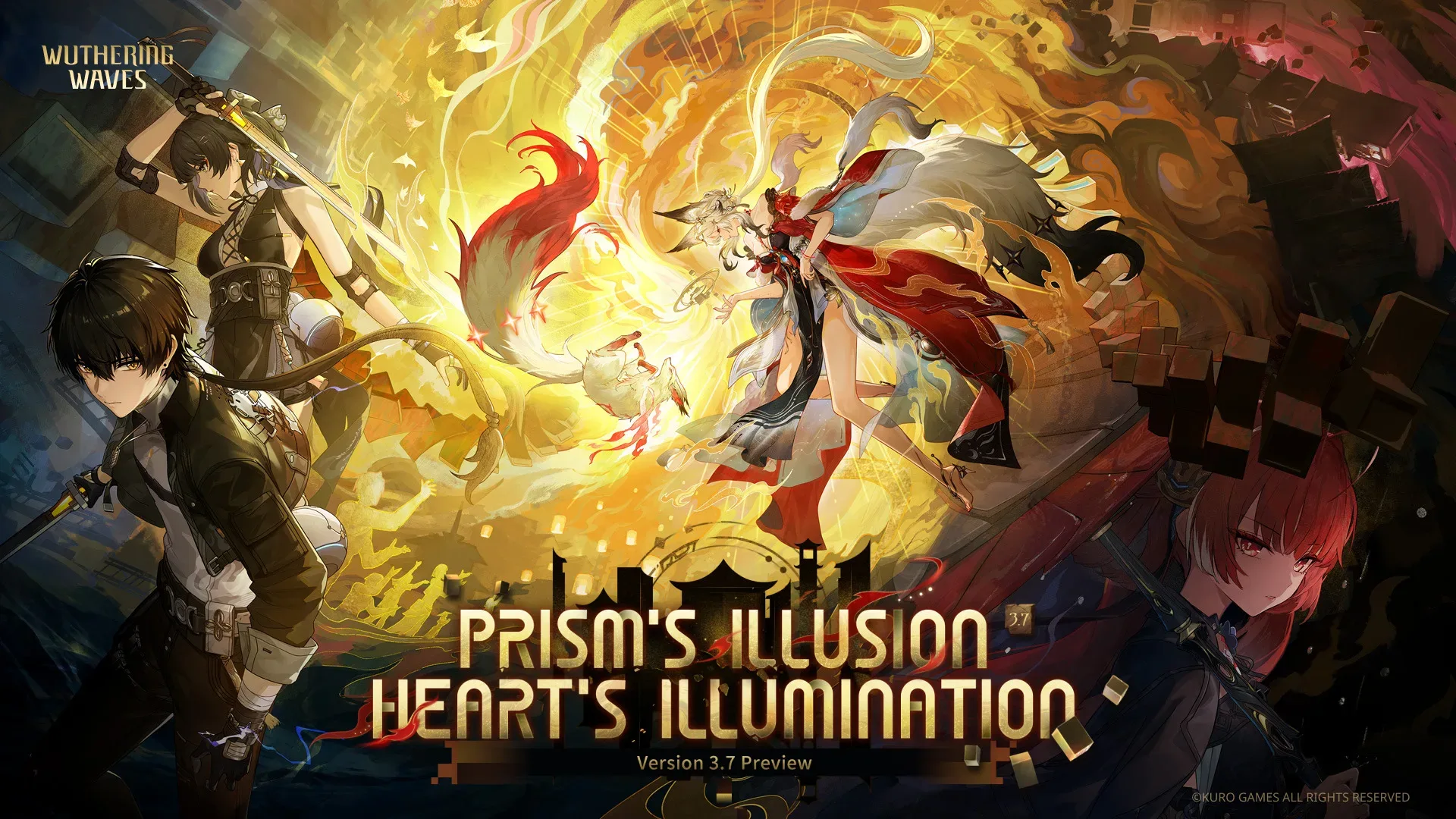 Wuthering Waves characters Hsin and Suoming from the Version 3.7 update