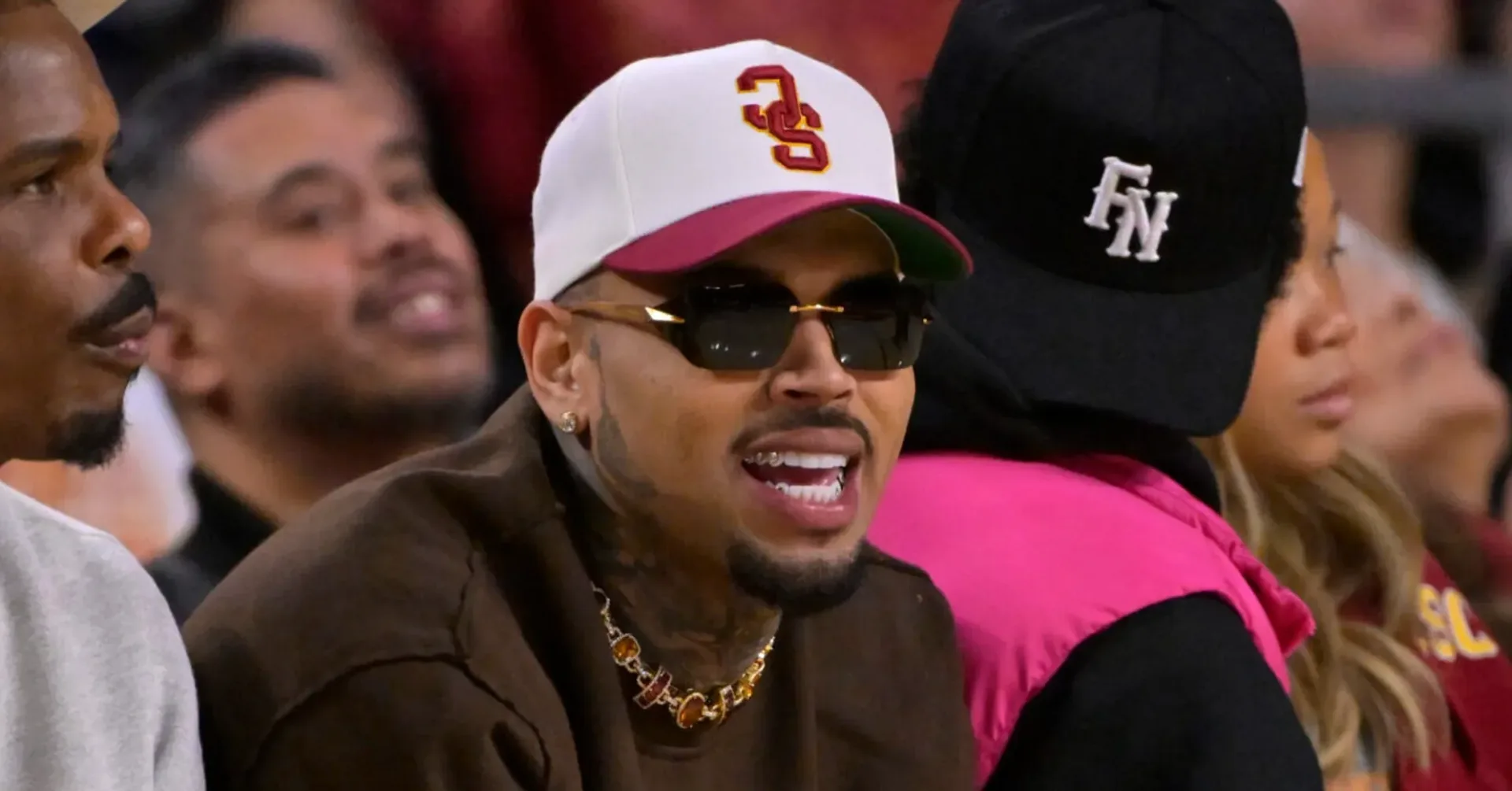 Los Angeles County courthouse exterior for Chris Brown dog-attack damages ruling
