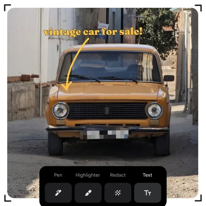 Google Photos creative editing tools including filters and Remix templates