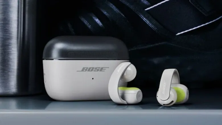 Bose open-ear earbuds charging cases with wireless charging support