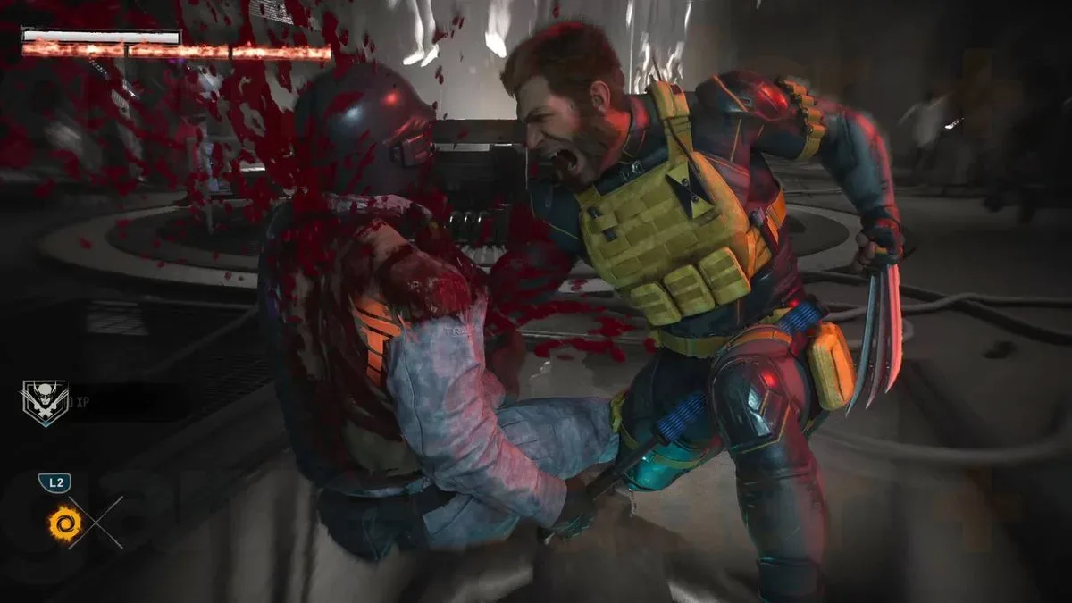 Wolverine explores a neon-lit Tokyo district in Marvel’s Wolverine
