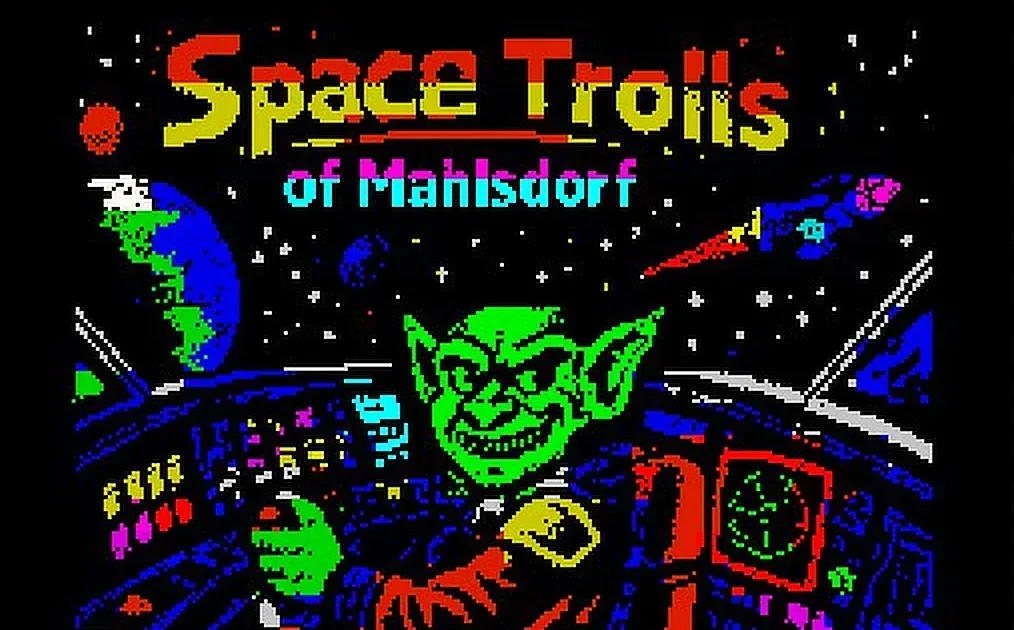 ZX Spectrum hardware representing Space Trolls of Mahlsdorf compatibility
