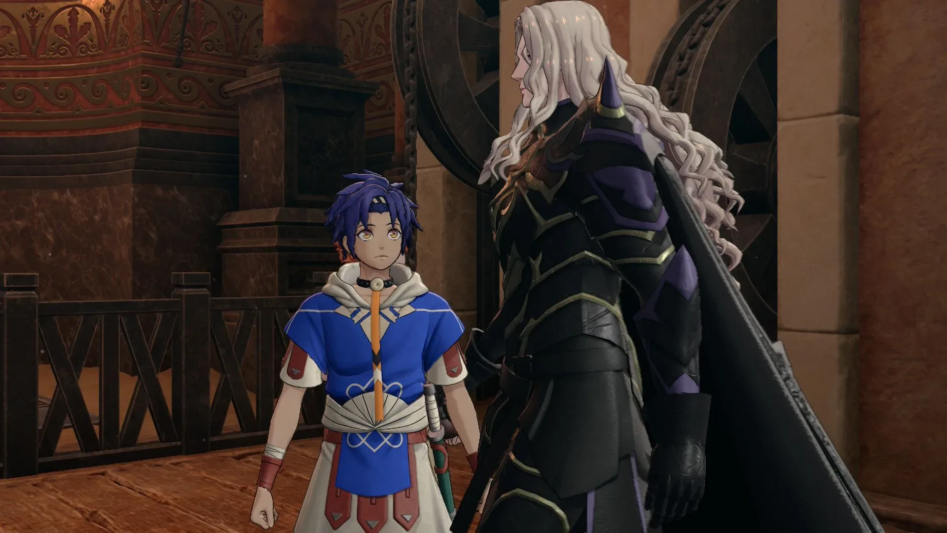 A Fire Emblem: Fortune’s Weave character recruitment menu showing Support and Renown requirements