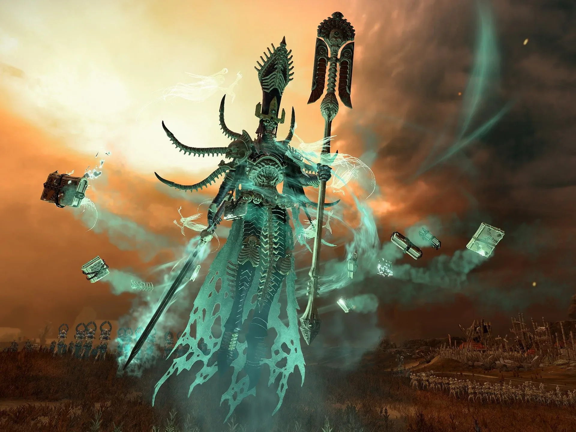 A post-End Times wasteland is rebuilt under Nagash’s rule