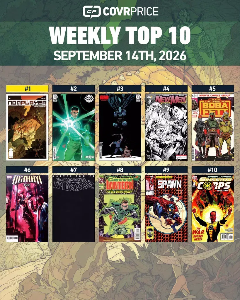 Nonplayer #1 Tops The Top Ten Hottest Comic Books Of The Week