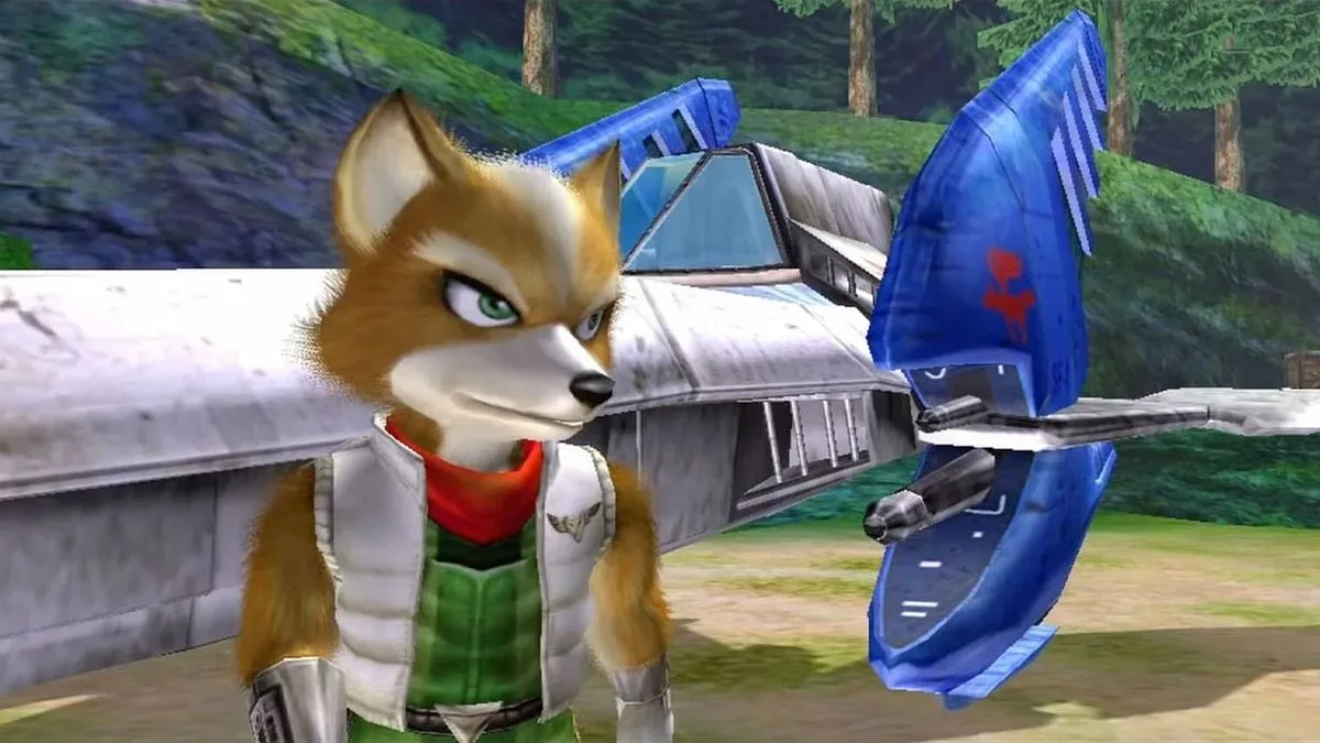 Fox McCloud in Star Fox Adventures, the GameCube adventure targeted by the Foxhollow PC and Mac project