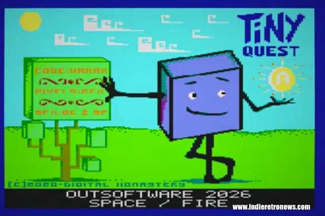 Tiny Quest running on Amstrad CPC