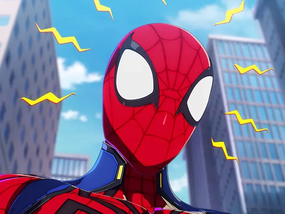 Marvel Tokon character team facing off in an arena