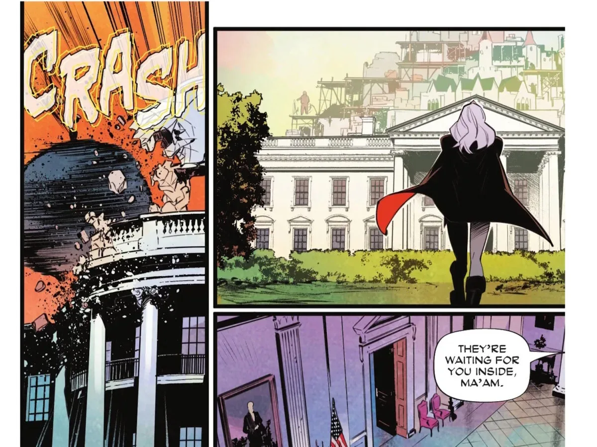 Wonder Girl and Nubia confront the Matriarch in Wonder Woman Annual #1