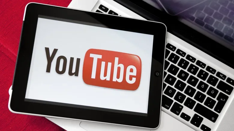 Mobile YouTube Library section with offline downloads