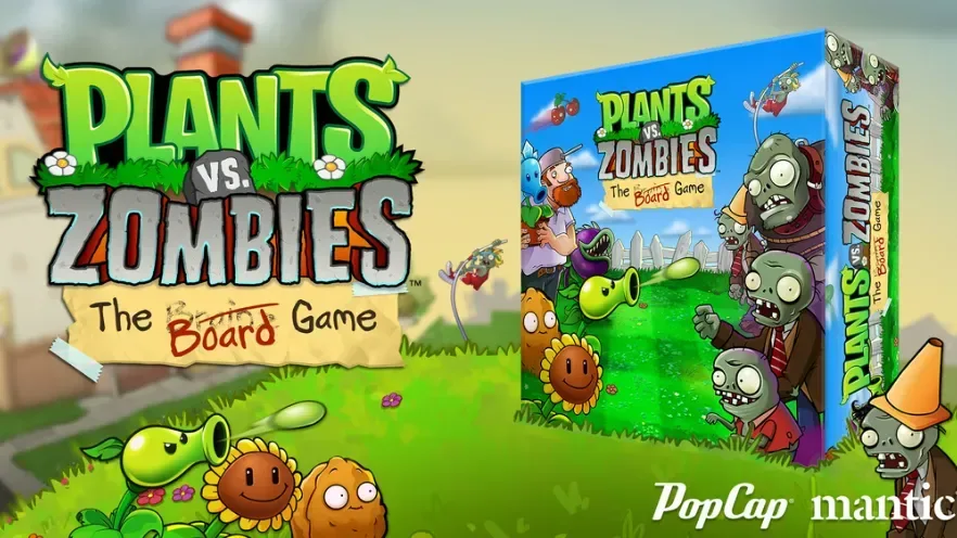 Plants vs. Zombies tabletop game Deluxe Edition miniatures