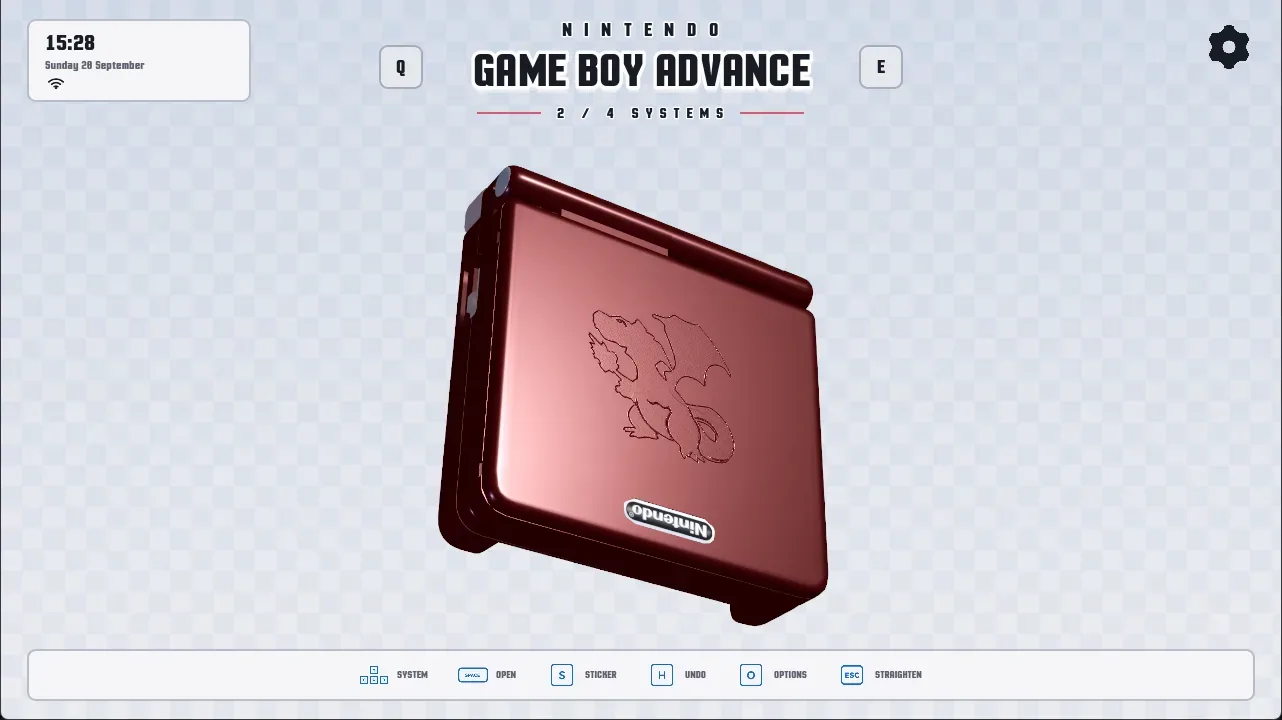 DigiBitPlay’s virtual shelf interface displaying game cases and collection organization
