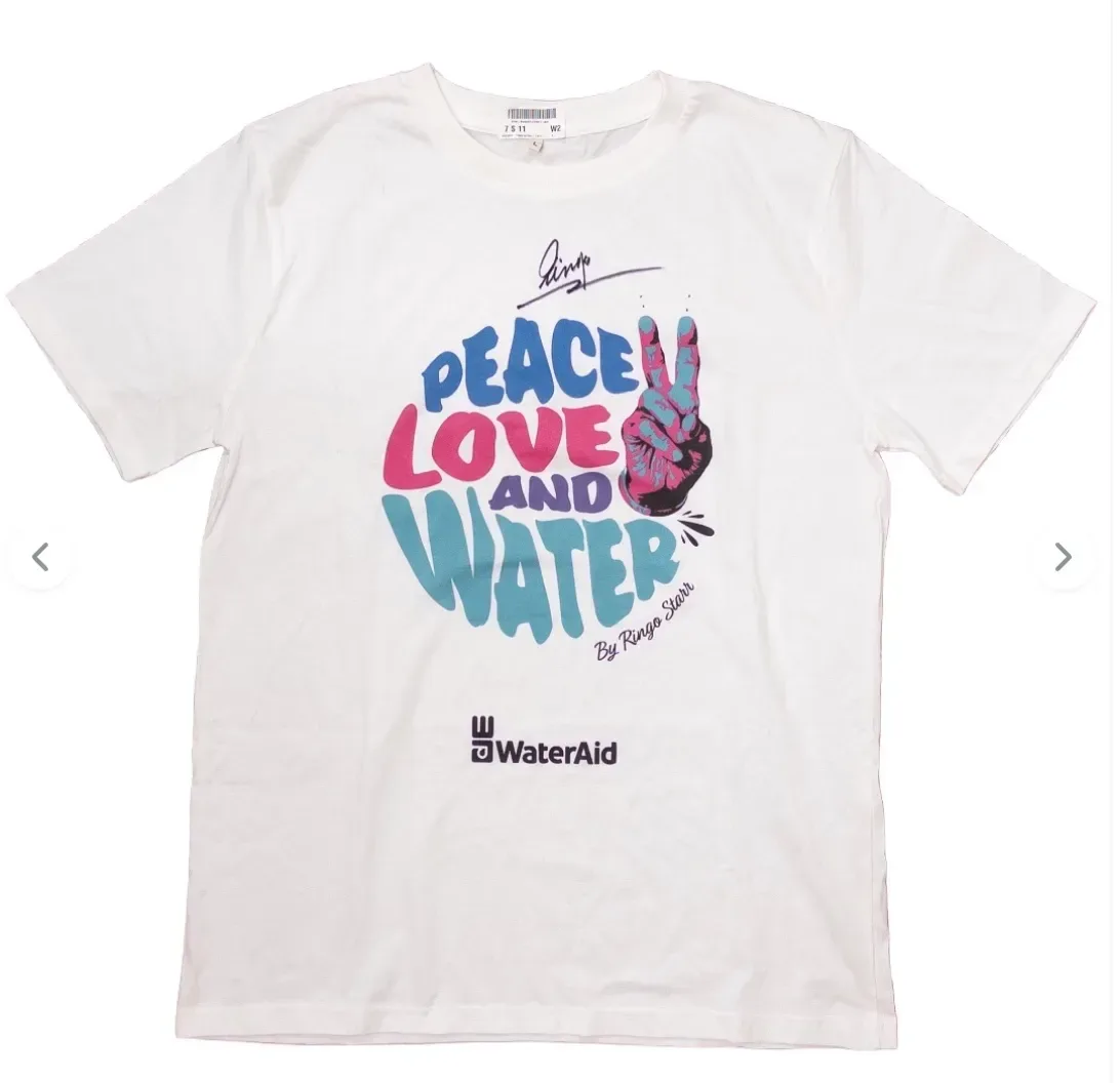 Autographed Ringo Starr T-shirt offered in Housing Works’ Turn It Up! auction