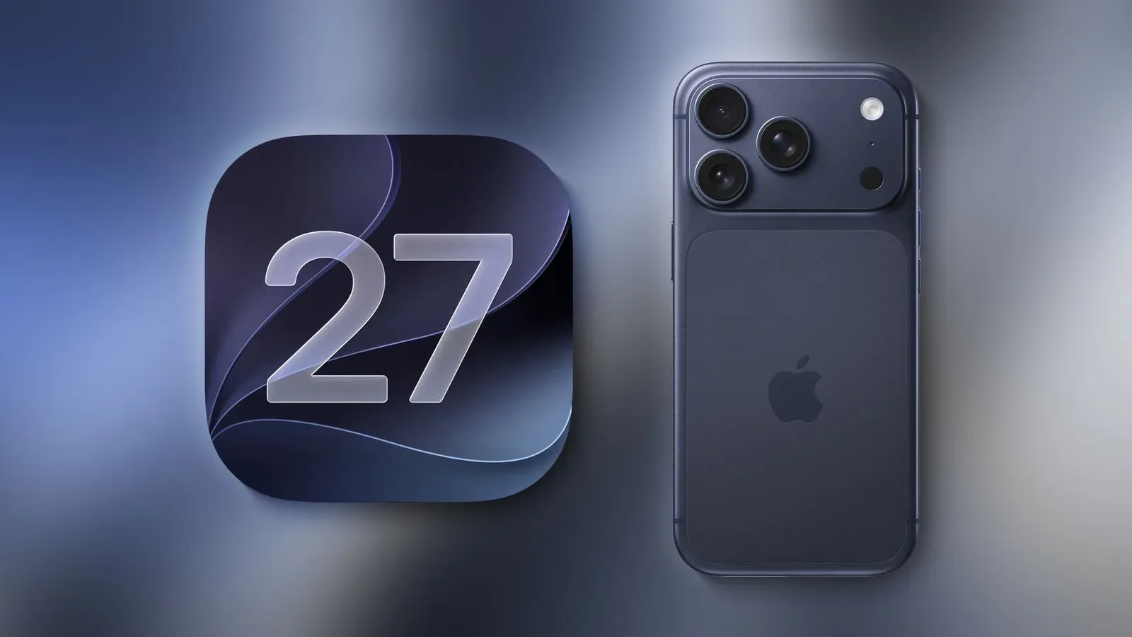 iPhone Software Update screen prepared for the iOS 27 rollout