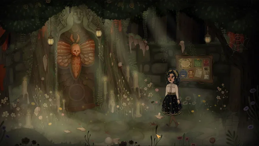 Nora investigates the eerie world of Allogloom