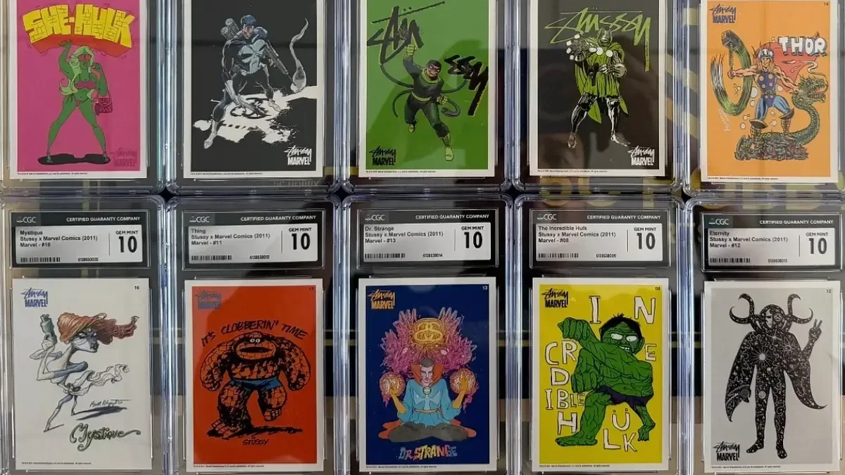2011 Stüssy x Marvel Mister Cartoon Spider-Man #10 trading card