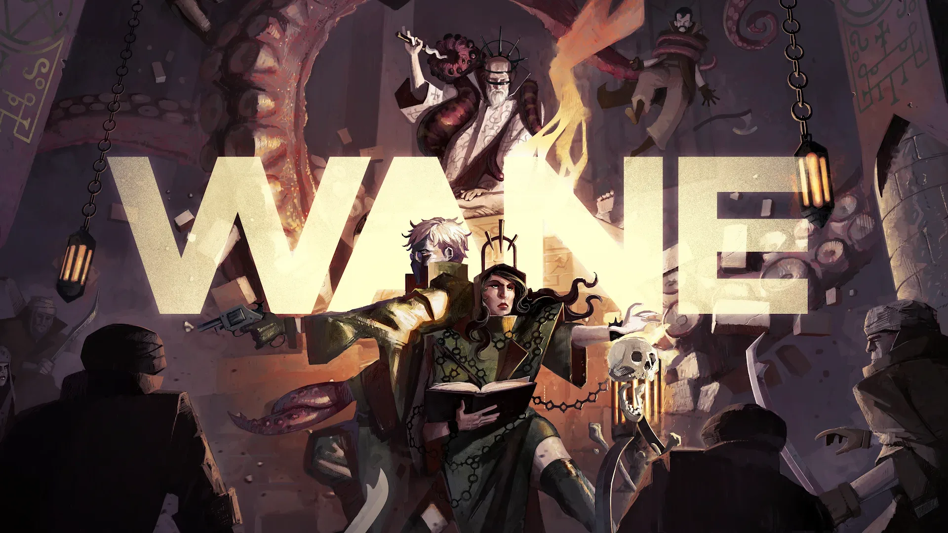 WANE key art showing its industrial occult noir setting