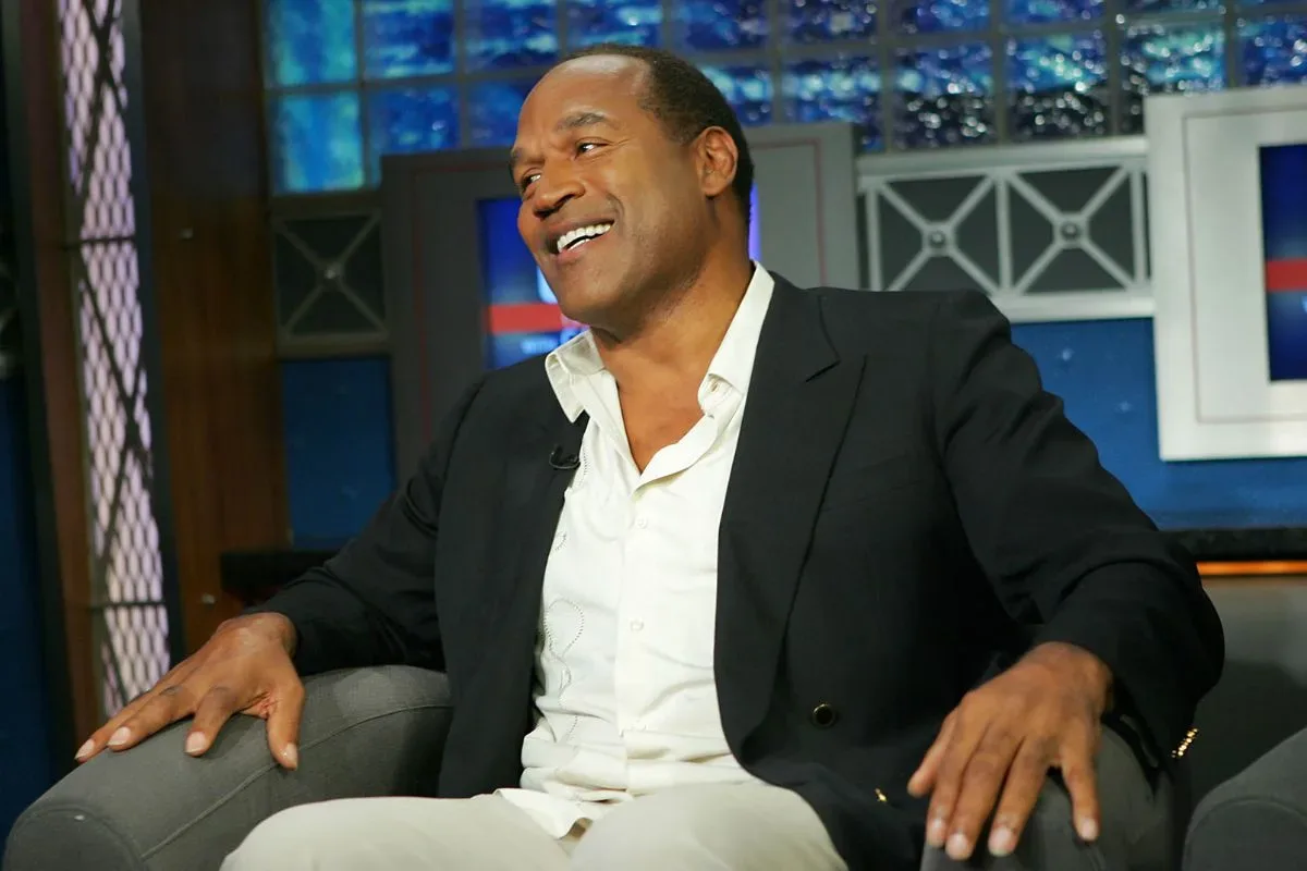 Peacock’s upcoming OJ’s Accomplice documentary title treatment