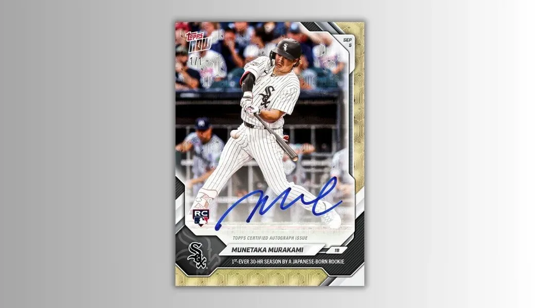 2026 Topps Now Baseball card checklist overview with daily MLB moments