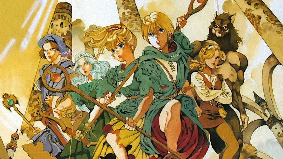 Ancient Magic: Bazoe! Mahou Sekai Nintendo Switch reissue artwork by Akihiro Yamada