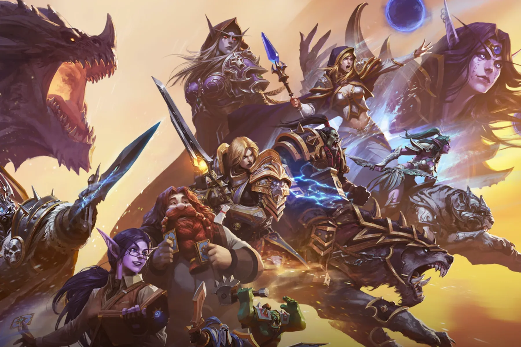 World of Warcraft Forever logo announcement at BlizzCon 2026