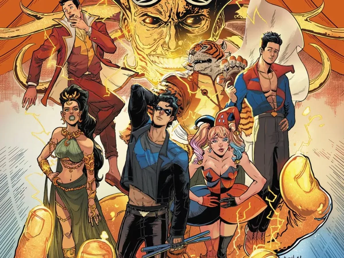 DC GO! heroes at an intergalactic fashion showcase