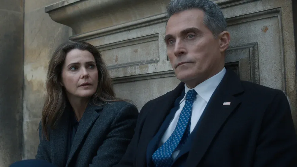Rufus Sewell as Hal Wyler in The Diplomat Season 4