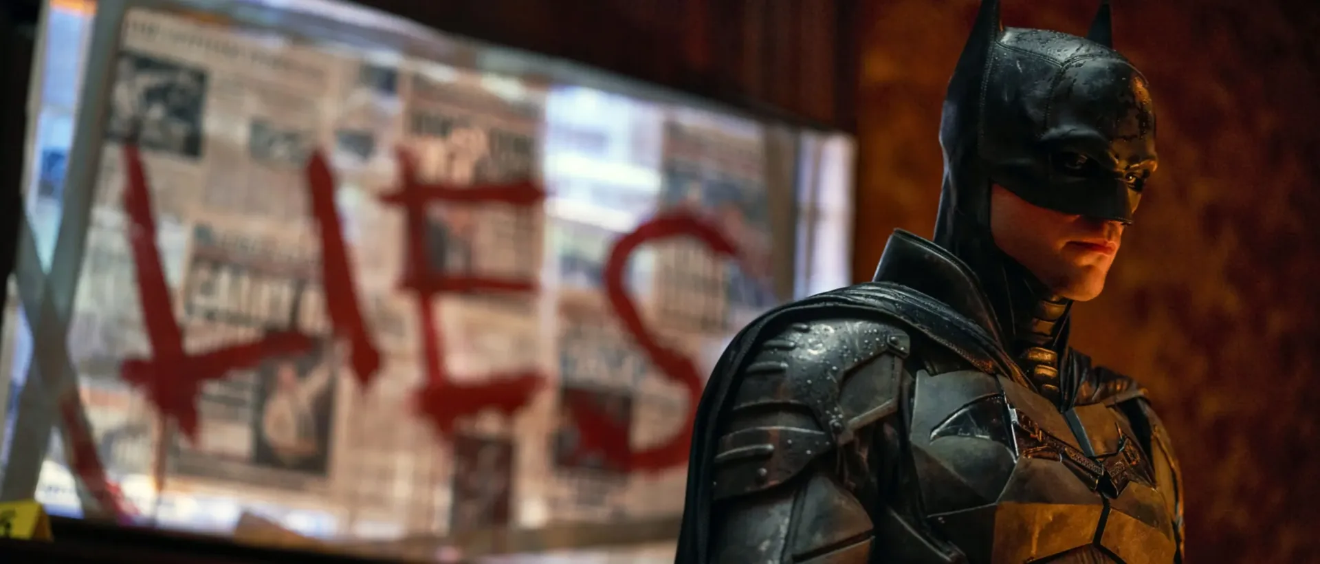 Robert Pattinson as Bruce Wayne in The Batman