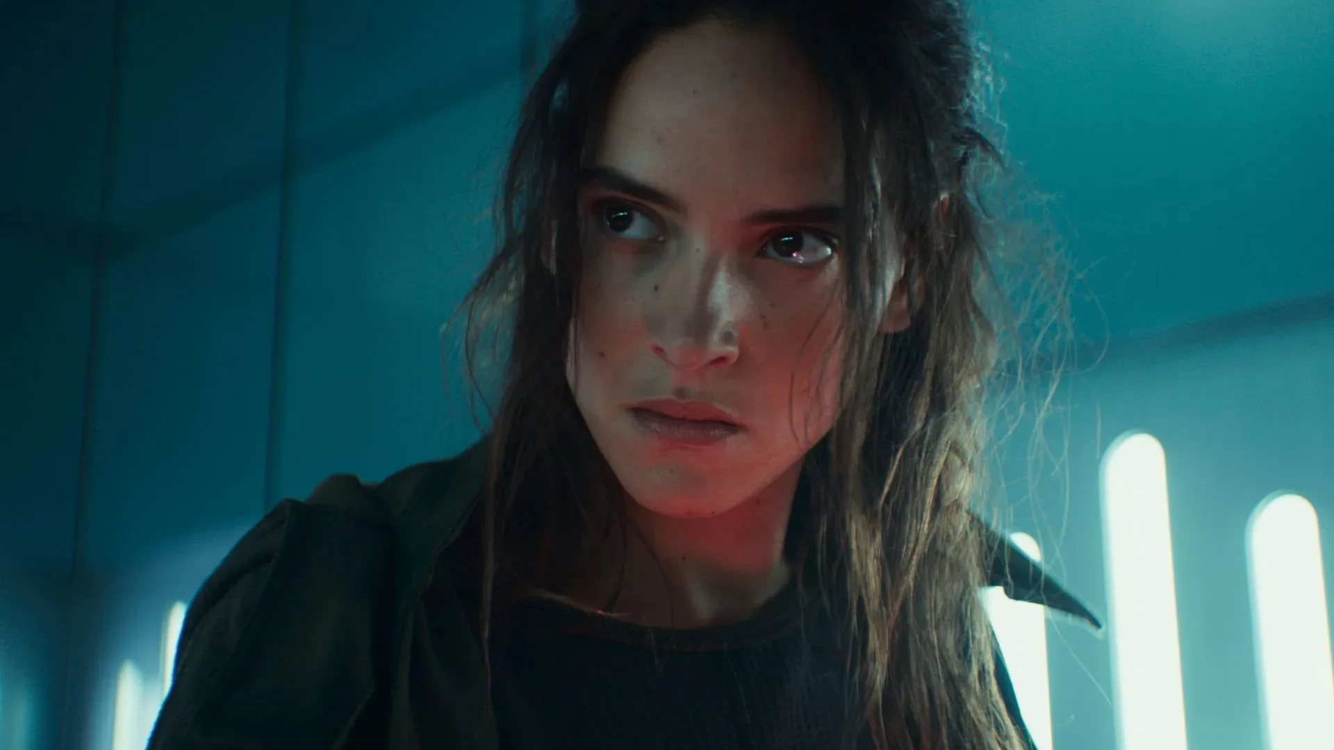 Adria Arjona attends a public event as speculation continues over her Man of Tomorrow role