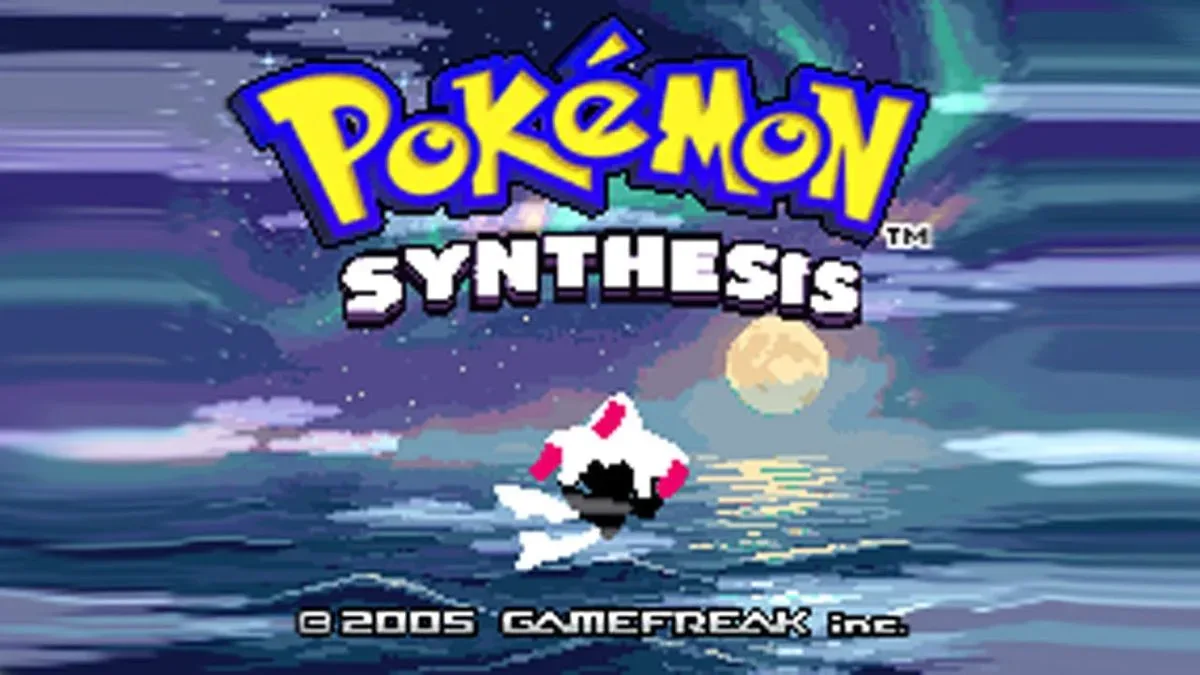 Pokémon Synthesis gameplay showing the original Veldan region