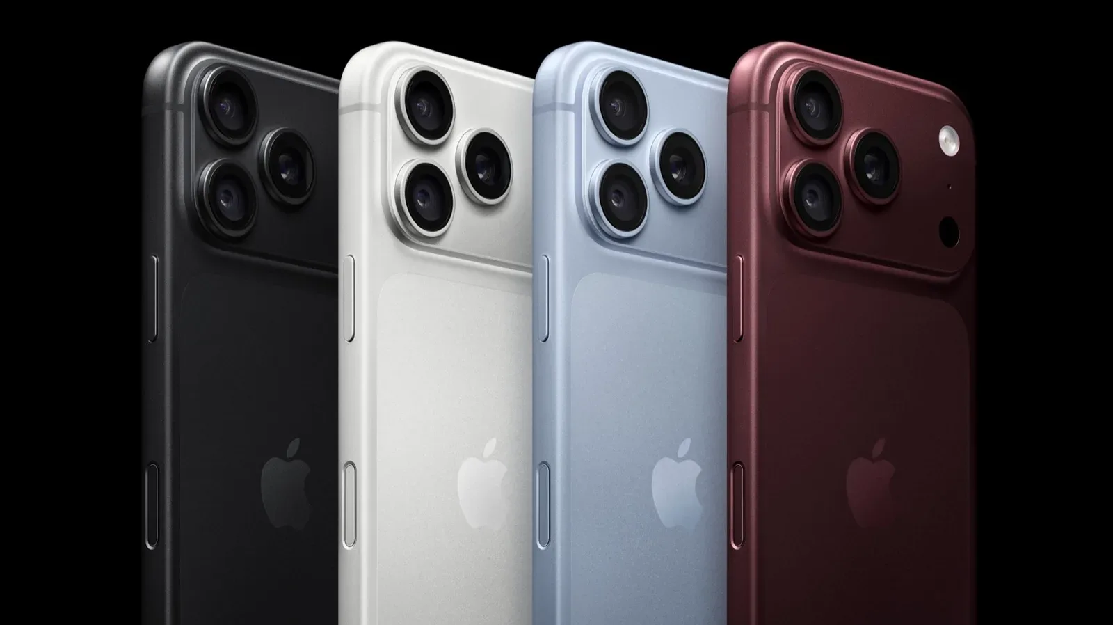 Close-up illustration of a six-blade variable-aperture camera mechanism inside an iPhone 18 Pro