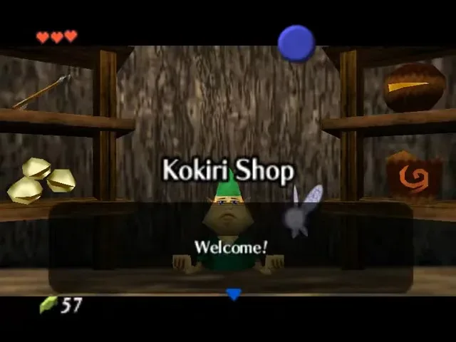 Ocarina of Time remake Great Fairy compared with the original Nintendo 64 design